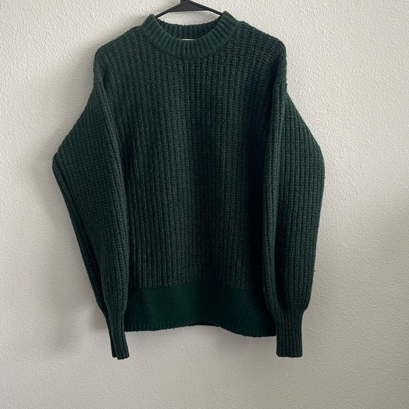 Rebecca Taylor Wool Blend Tweed Crewneck Sweater Size Small - Picture 1 of 11